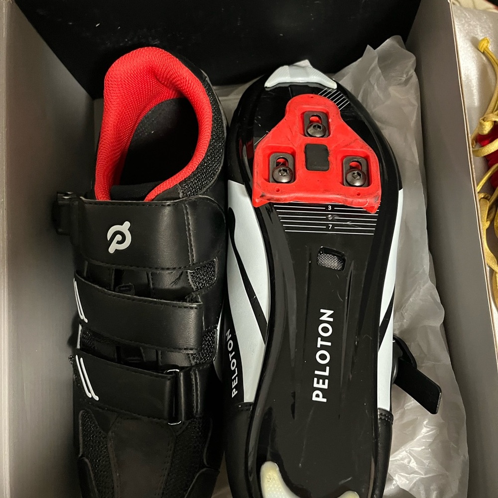 Peloton Black Cycling Shoe Box